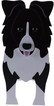 Vaso per Cani in Stile Animale - Decorazione Esterna - Vaso per Piante - Vaso per Animali - Materiale PVC - Fessura di Scarico