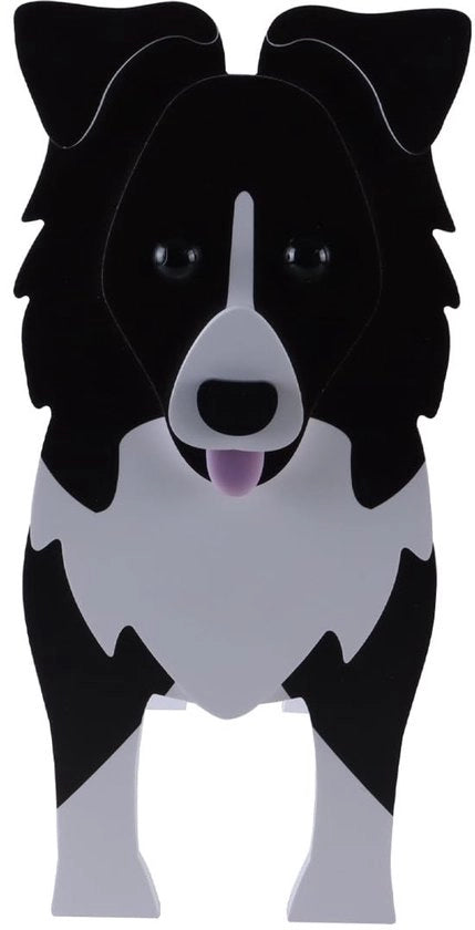 Vaso per Cani in Stile Animale - Decorazione Esterna - Vaso per Piante - Vaso per Animali - Materiale PVC - Fessura di Scarico