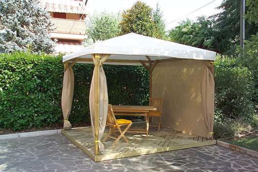 Teli In Kit Per Chiusura 4 Lati Gazebo 300X300 Cm In Tnt