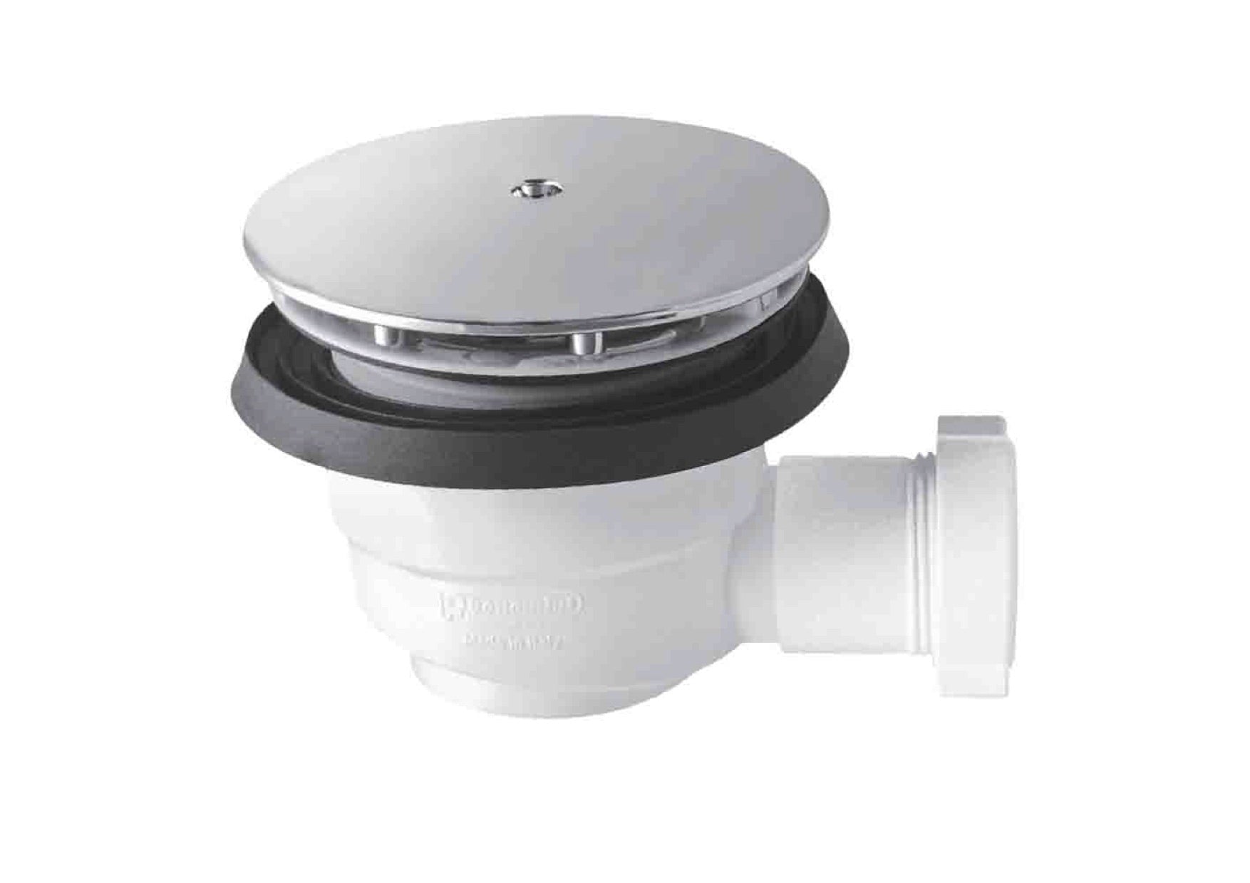 Sifone per piatto doccia c/foro 90 coperchio abs 120