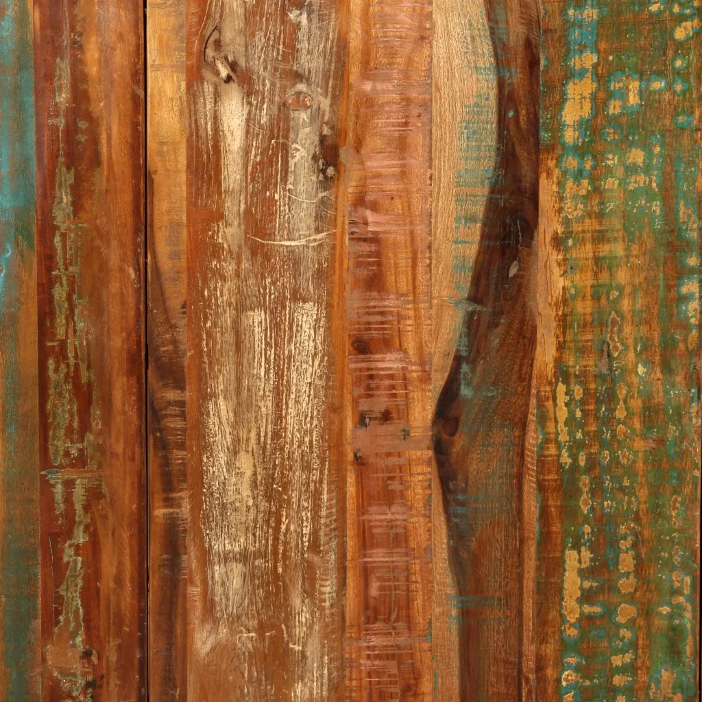 Tavolo da Pranzo in Legno Massello Anticato 180 cm