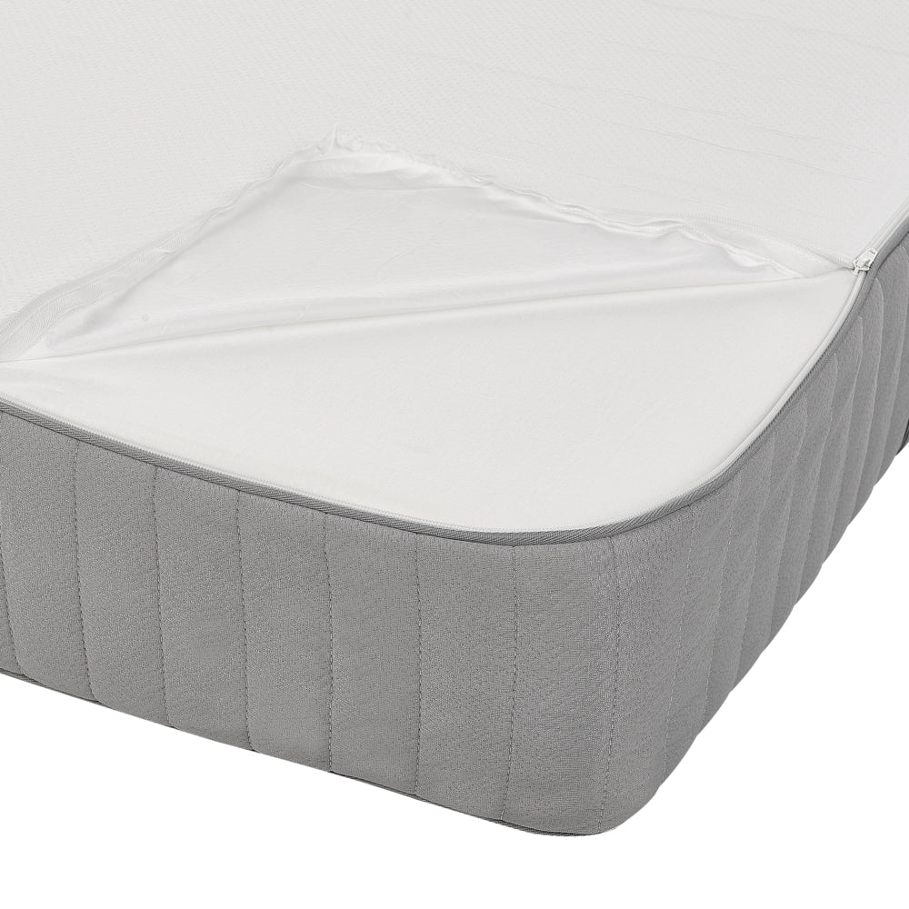 Materasso in schiuma di lattice duro e compatto sfoderabile Imbottitura 80 x 200 cm bianco camera da letto