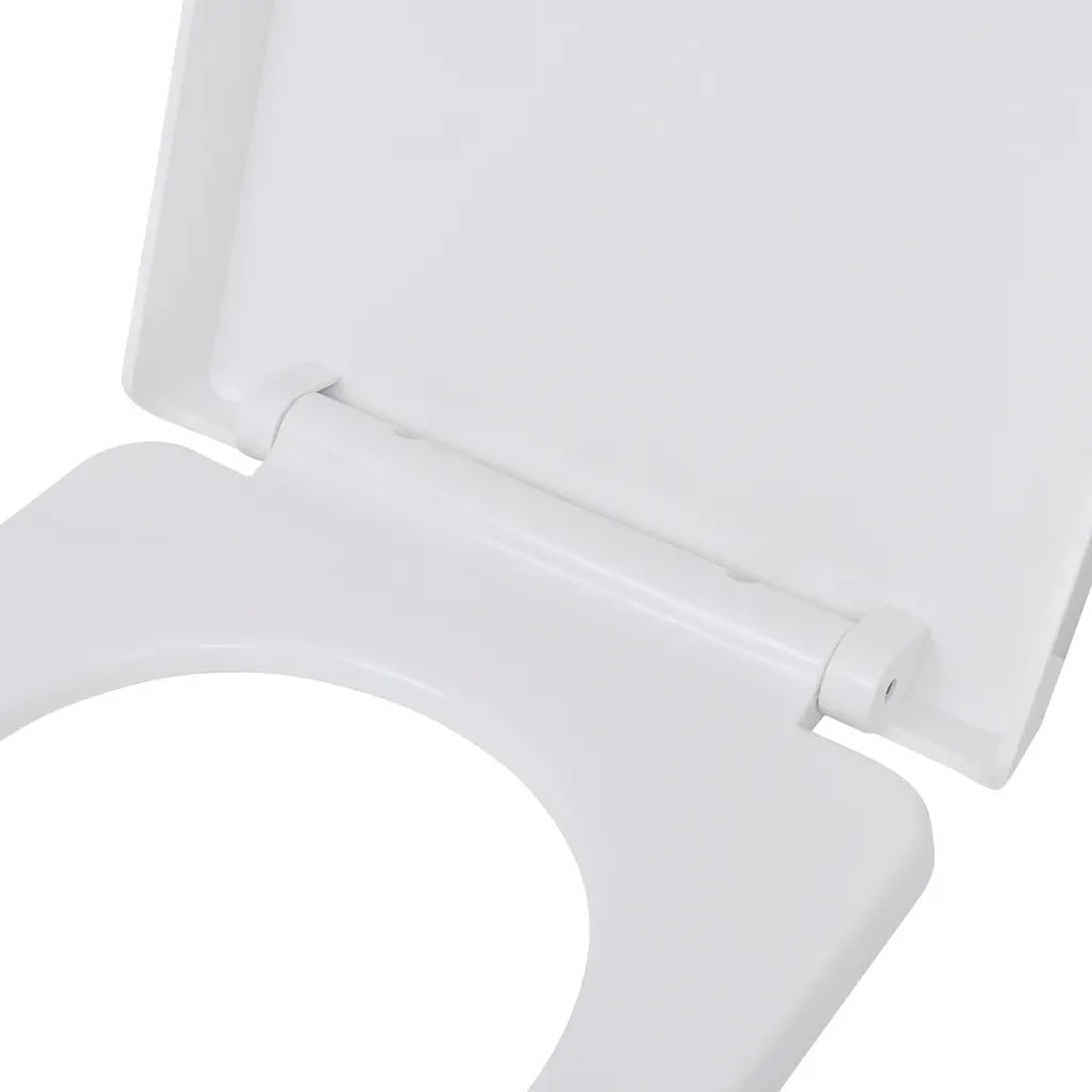 Copriwater a Chiusura Rallentata 2 pz Plastica Bianco CFW8762616