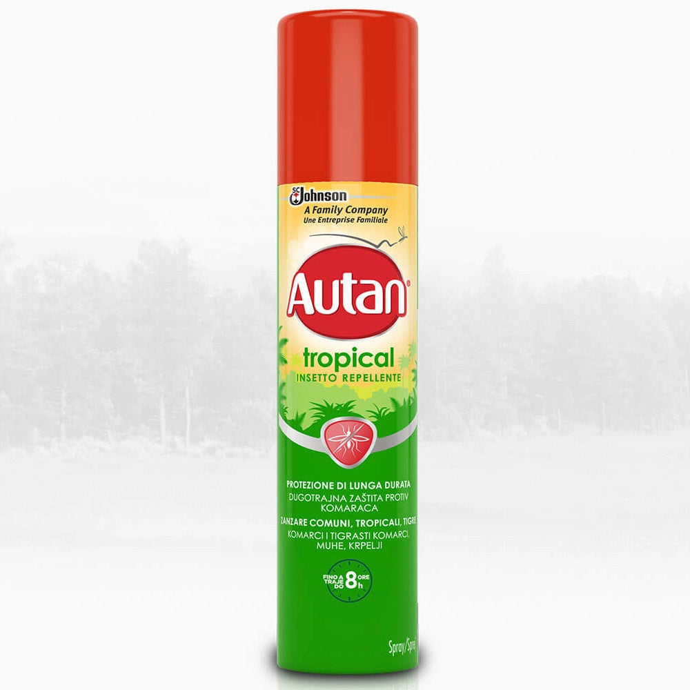 Multipack da 3 spray autan tropical azione fino a 8 ore 100 milliliter ciascuno