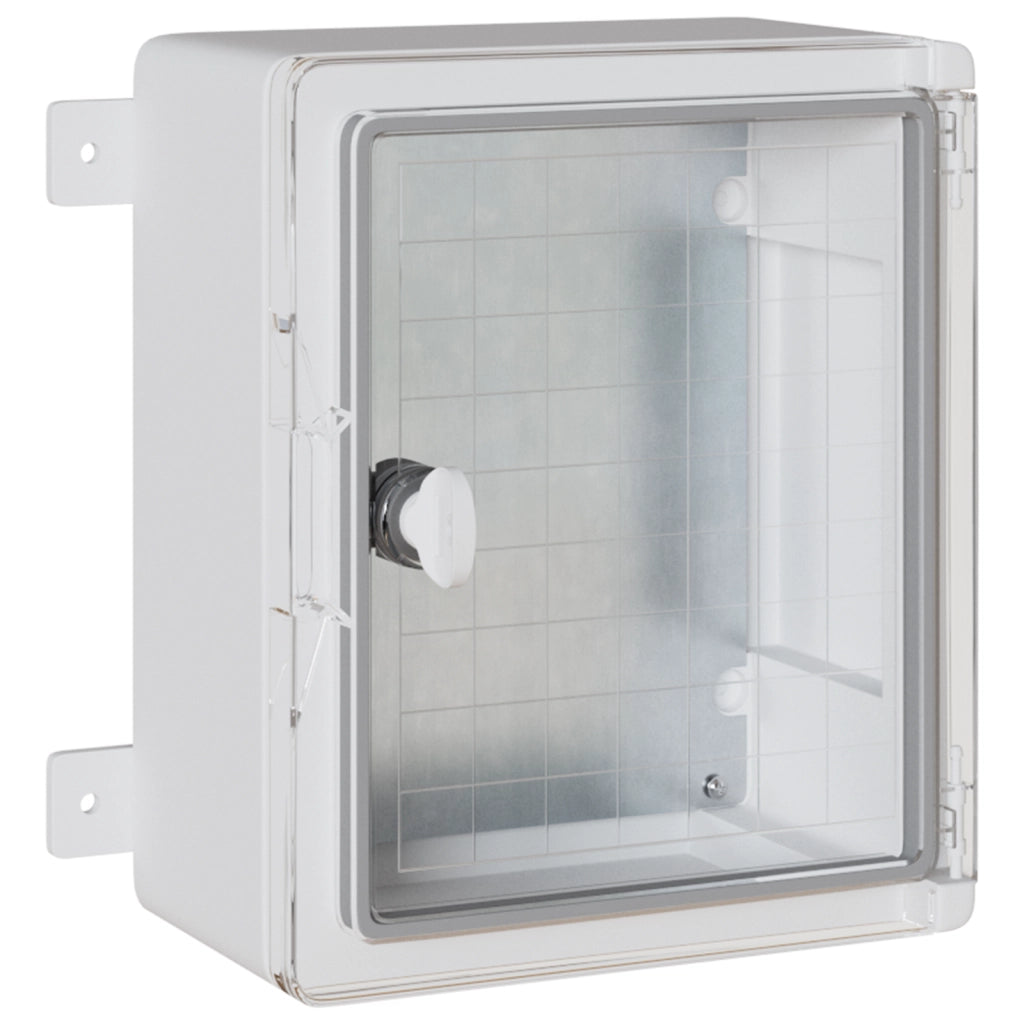Armadio di Controllo Impermeabile IP65 Grigio 25x13x30 cm in Plastica ABS
