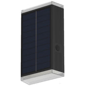 Trade Shop - Applique Solare 2 Watt Doppia Emissione Di Luce Tecnologia Cct Switch Ip54 Yh0630-3c -