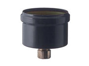 TAPPO SCARICO CONDENSA PER STUFE A PELLET NERO OPACO  ø cm.8, mm.1,2    SAVE