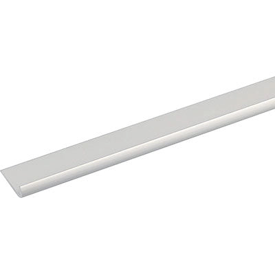PROFILO UNGHIETTA ARCANSAS - ALLUM ARGENTO S.MM 1,0 L.MM 25 H.CM 200- 5 pezzi