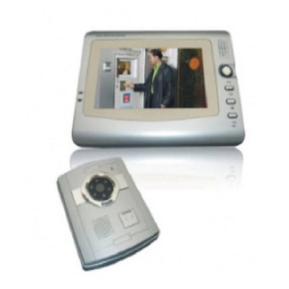 Trade Shop - Videocitofono Con Monitor 7" A Colori Con Telecamera Esterna Lunghezza 30mt -