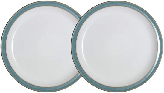 Piatti in ceramica Denby Azure Blue, 2 pezzi