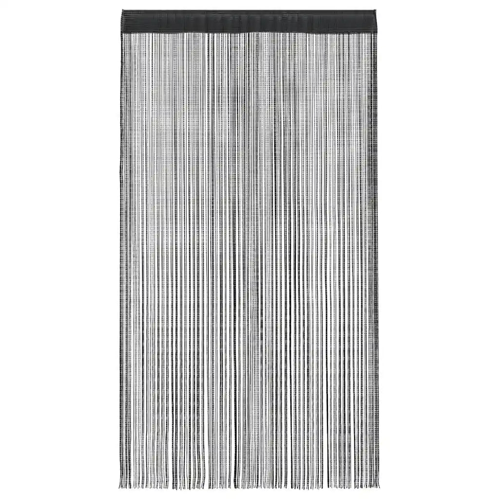 2 Pz Tende a Fili 100x250 cm Nere 132400