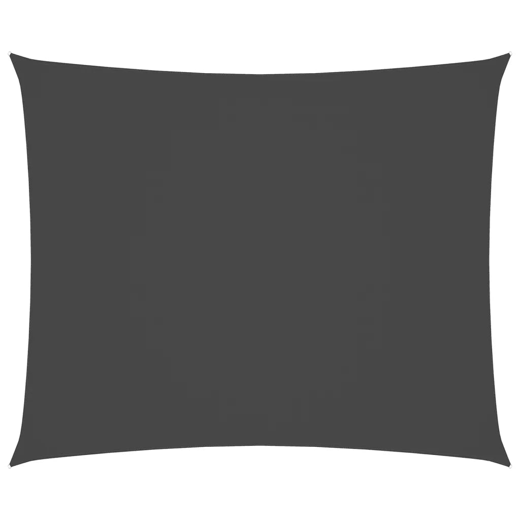 Vela Ombreggiante-Parasole a vela Oxford Rettangolare 6x7 m Antracite