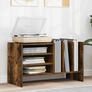 Mobile porta vinili Rovere fumé 78.5 x 35 x 45 cm