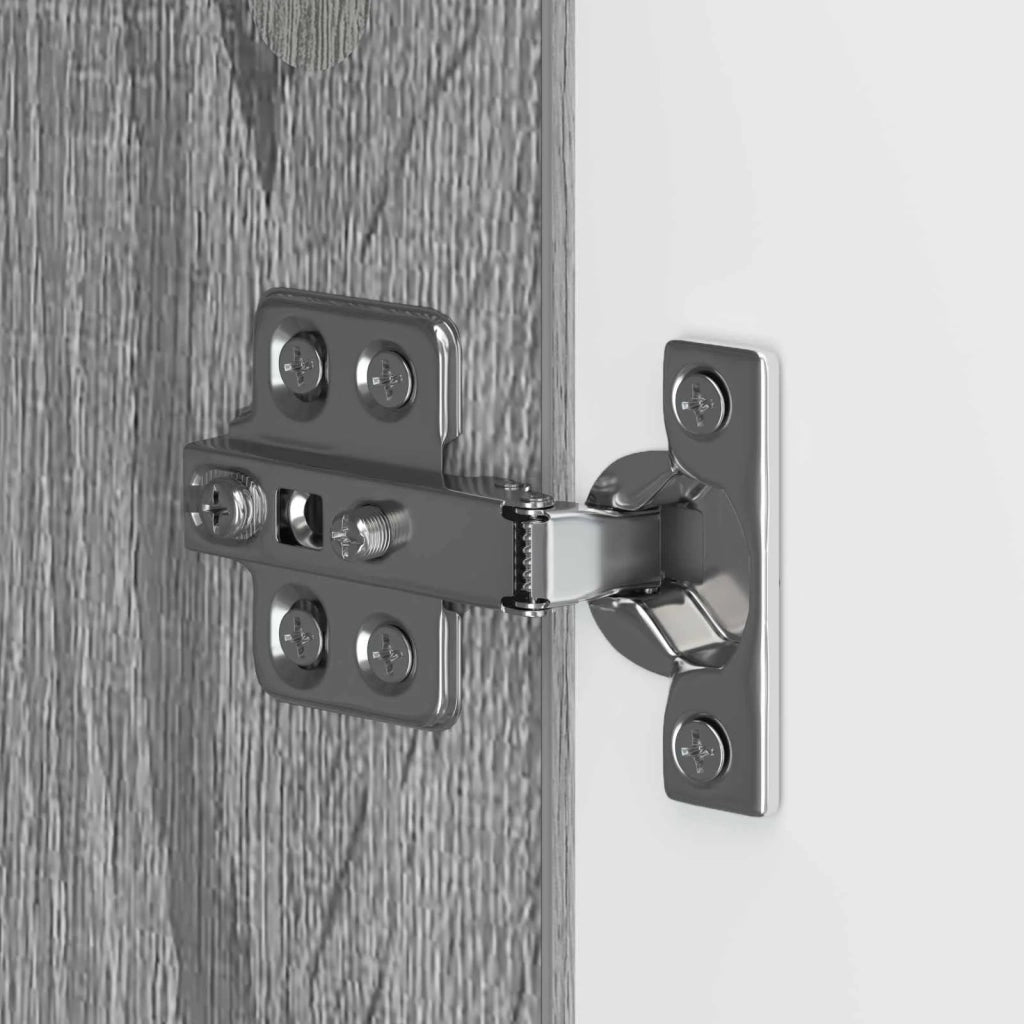 Armadio da Notte Sonoma grigio 33,5 x 34,5 x 50 cm 8011417