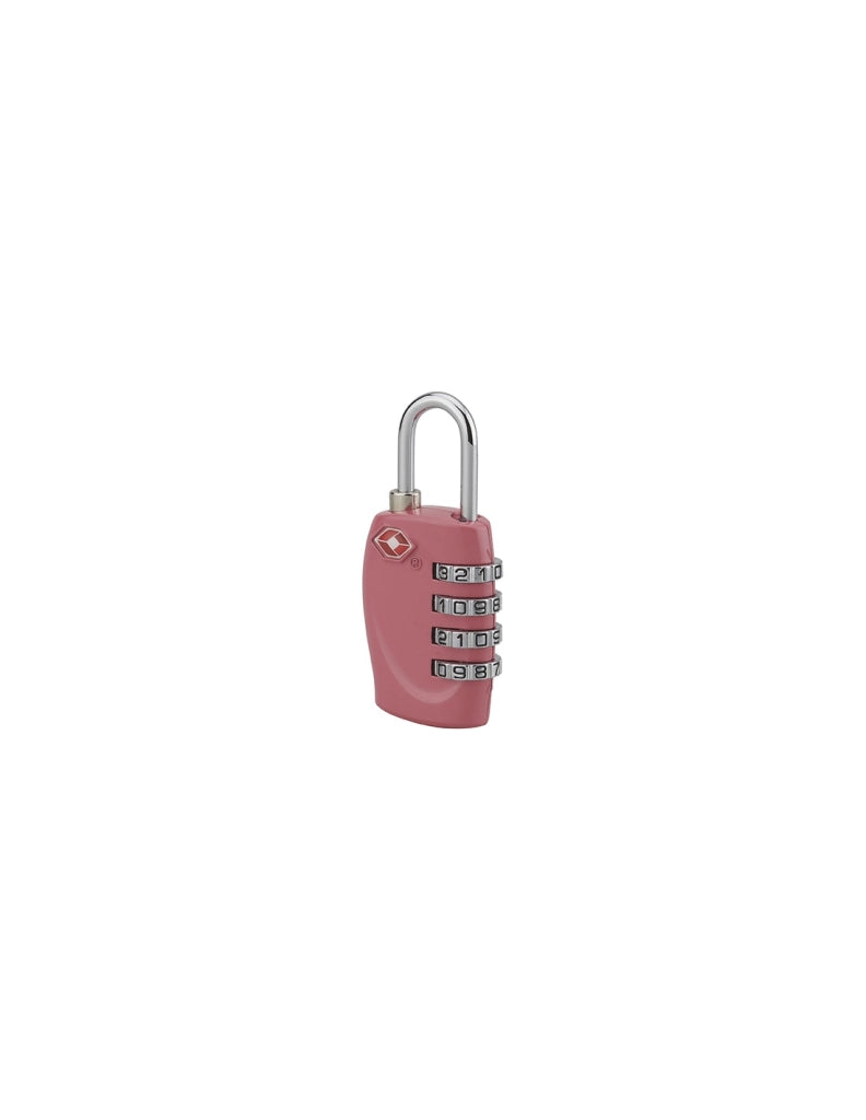 Lucchetto TSA 30 mm a combinazione di 4 cifre, arco in acciaio nichelato – THIRARD