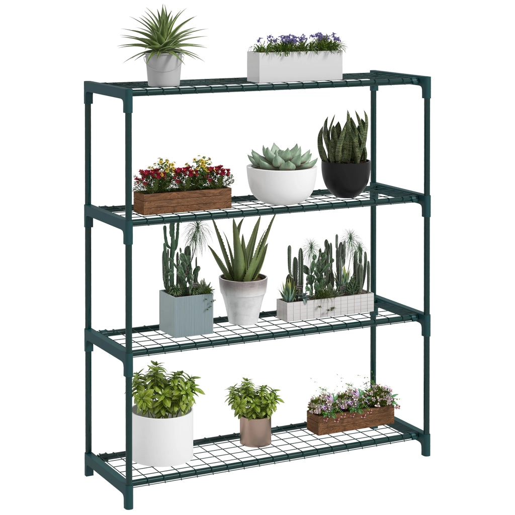 Libreria da piante ¨C Zephmum ¨C 89x28x107, verde scuro