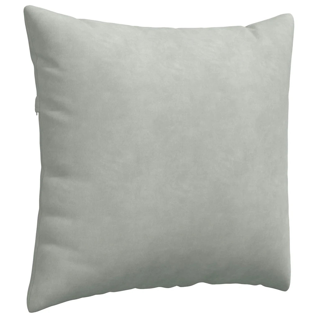 Cuscini da Divano 2 pz | Cuscini per sedie Grigio chiaro 50 x 50 cm