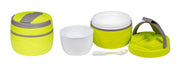Portapranzo Termico con Secondo e Posate Verde 0,5 Litri