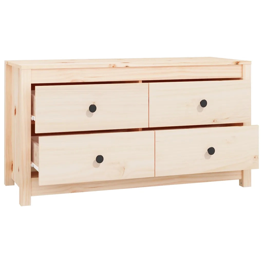 Armadietto 100x40x54 cm in Legno Massello di Pino CFW9281326