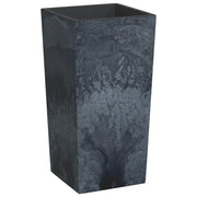 Fioriera | Cassetta per fiori | Vaso con Interno Rimovibile Antracite 21/49 L PP Cemento