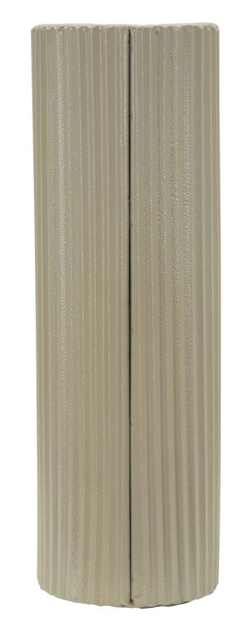 Vaso Frankfurt 21x12x36 cm in Ferro Bianco