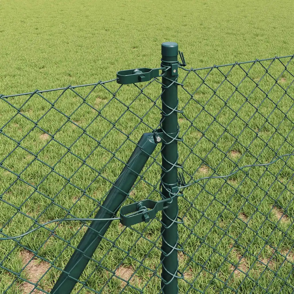 Palo della recinzione Verde 25 x 0,8 m (rete 40 x 40 mm)