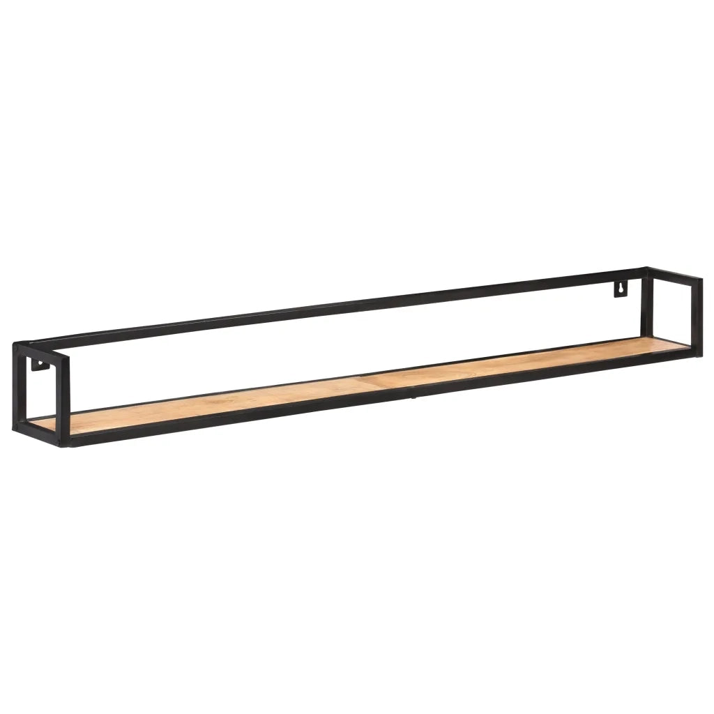 2 pz Mensole a Muro | Scaffale Parete | Ripiano a parete 160 cm in Legno Massello di Acacia