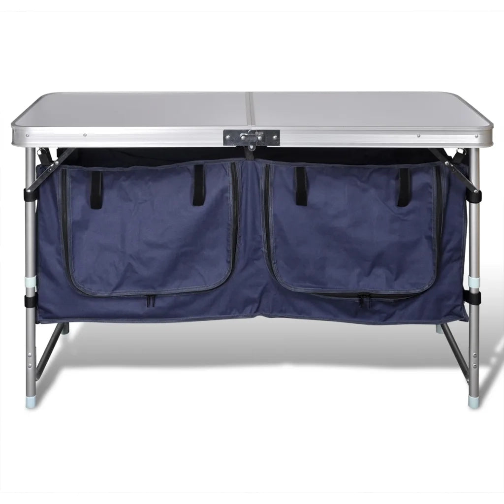 Armadietto pieghevole da campeggio con telaio in alluminio cod mxl 43463