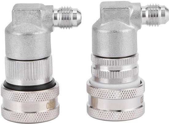 Connettori per Birra - Ball Lock - Connettore Gas/Liquido - Acciaio Inossidabile - Materiali di Alta Qualità - Facile da Utilizzare - Connettori per Keg