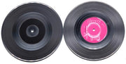 Onderzetters per 12 Stuks - Onderzetters Antislip per Retro Vinyl - Onderzetters per Glazen e Drank - Protezione contro Macchie d'Acqua - Onderzetters per Drinco