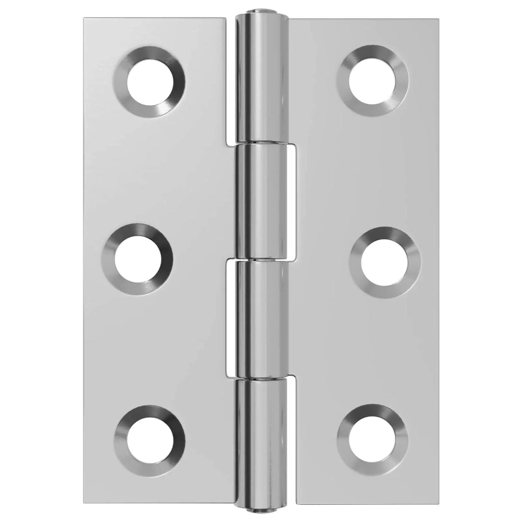 Cerniera 24 pz 44 x 31 x 5 mm Argento Acciaio 42041393