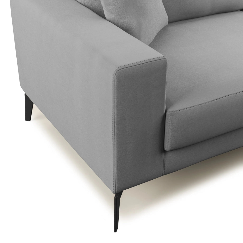 Prestige Divano design moderno T11 186 cm grigio