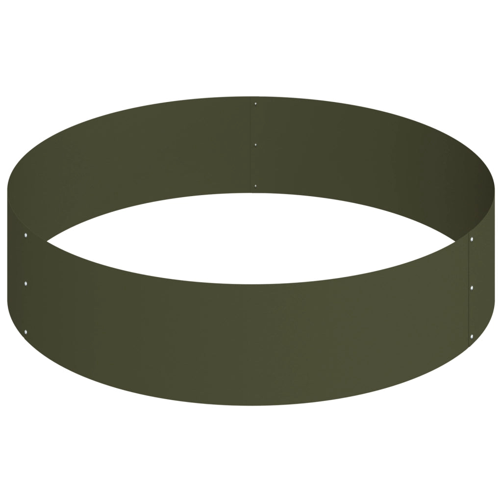 Fioriera in Metallo Acciaio/verde oliva Ã˜ 90 cm Modulare
