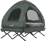 Culla per due persone - 4-in-1 Letto da campeggio con Air Mattress gonfiabile e Tenda impermeabile