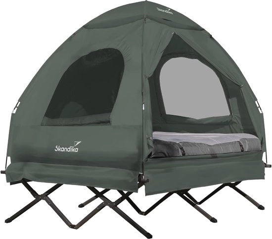 Culla per due persone - 4-in-1 Letto da campeggio con Air Mattress gonfiabile e Tenda impermeabile