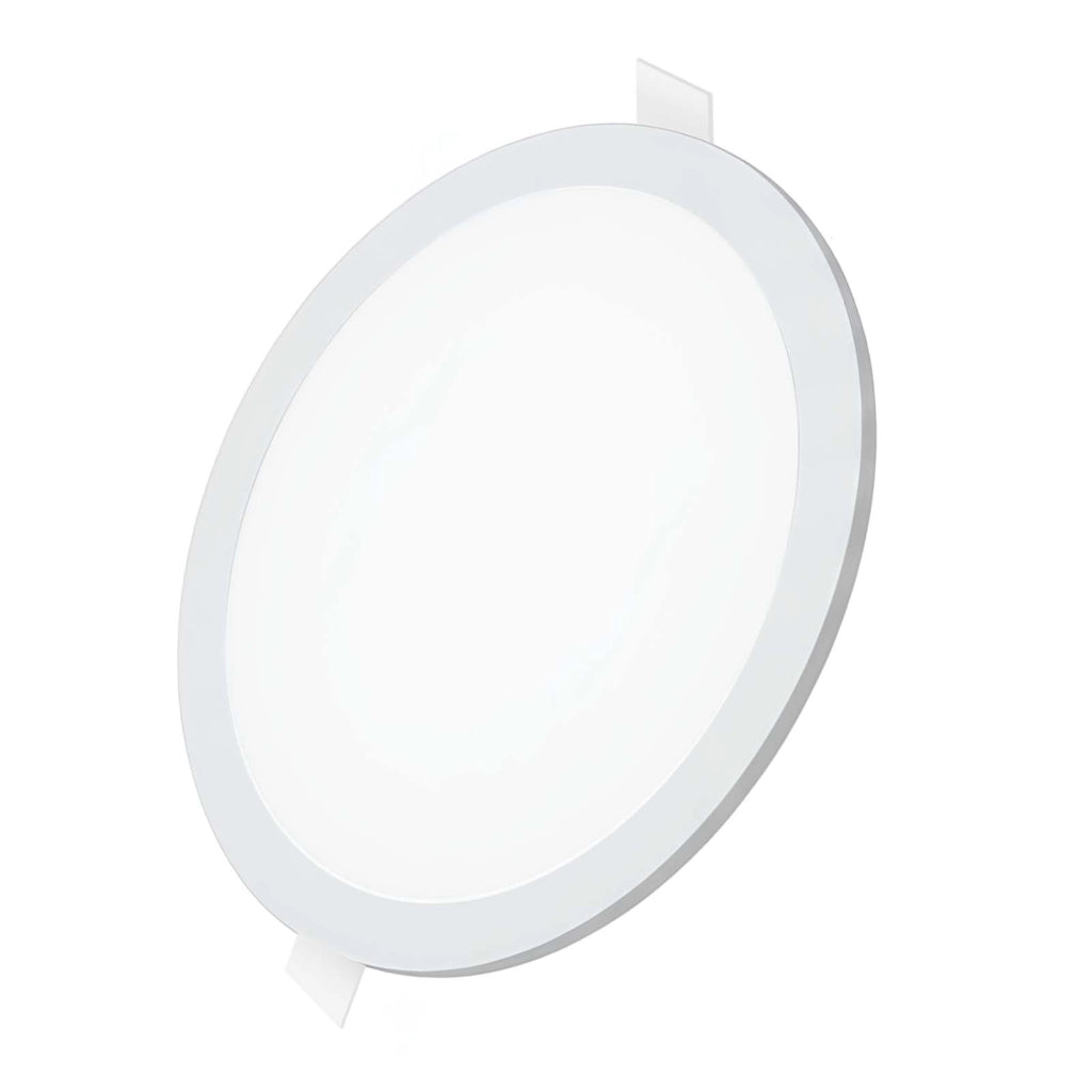 Pannello LED Rotondo Incassato 18W 22cm con 3 Temperature di Colore Regolabili Bianco Avizar