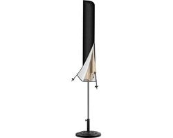 Parasolhoes Acquaproteggi - Impermeabile - Ombrellahoes UV-resistente - Copriparasole per Ombrelli - Resistente al Vento - Tessuto di Alta Qualità Oxford - 140 x 25,5/27 cm