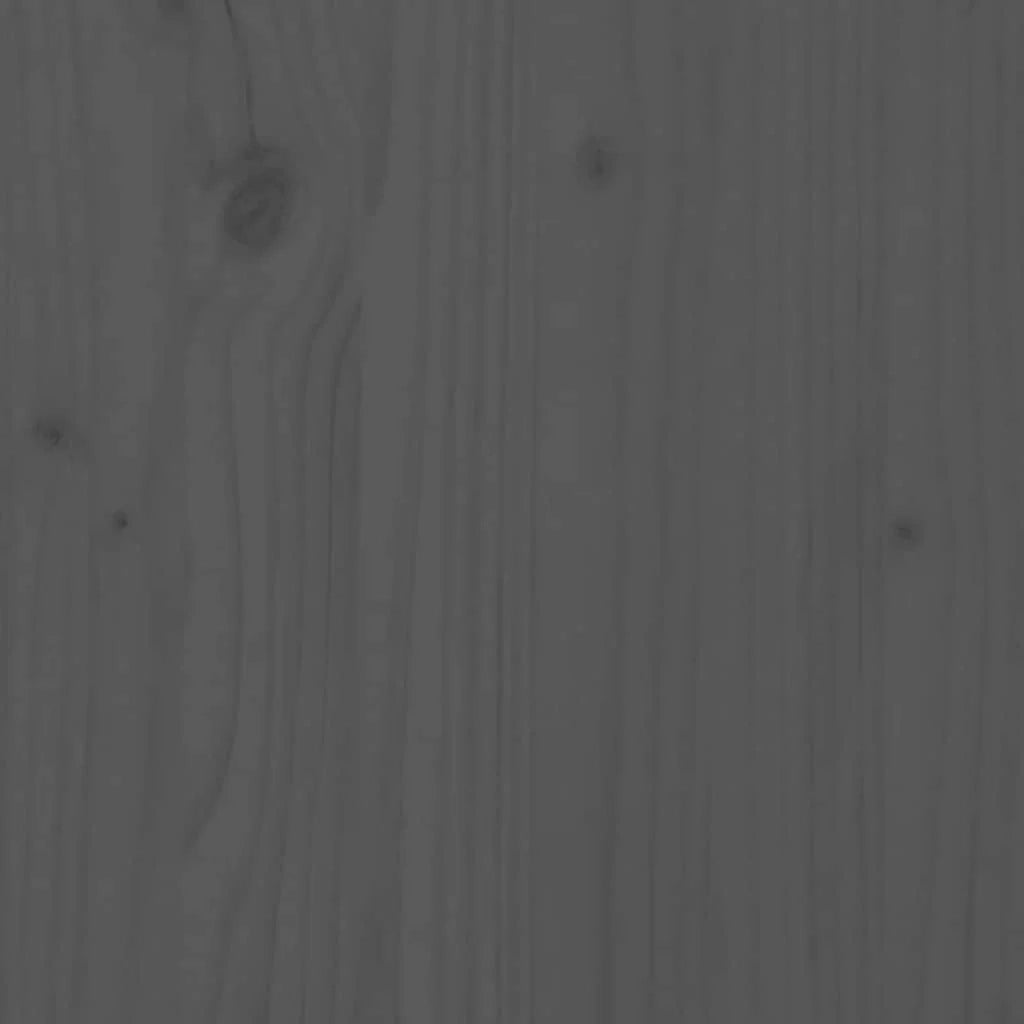 Supporto per monitor mobile da scrivania 100 x 27 x 15 cm legno di pino massiccio grigio 02_0044846