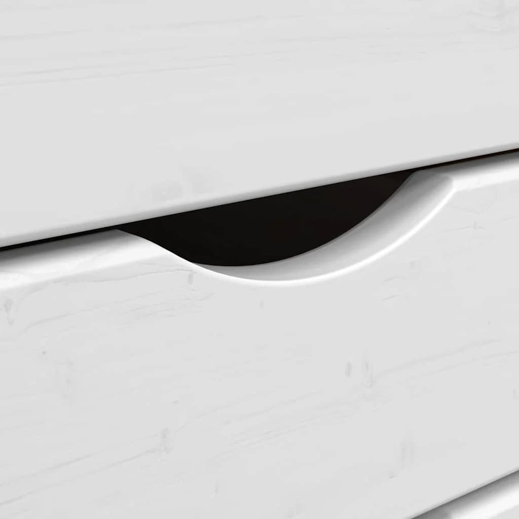 Mobiletto con cassetti pratico per l'ufficio 34 x 39 x 65,5 cm in legno di pino color miele 02_0057653