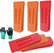 6 viti di plastica - 155 x 14 x 52 cm - Per fissare oggetti.