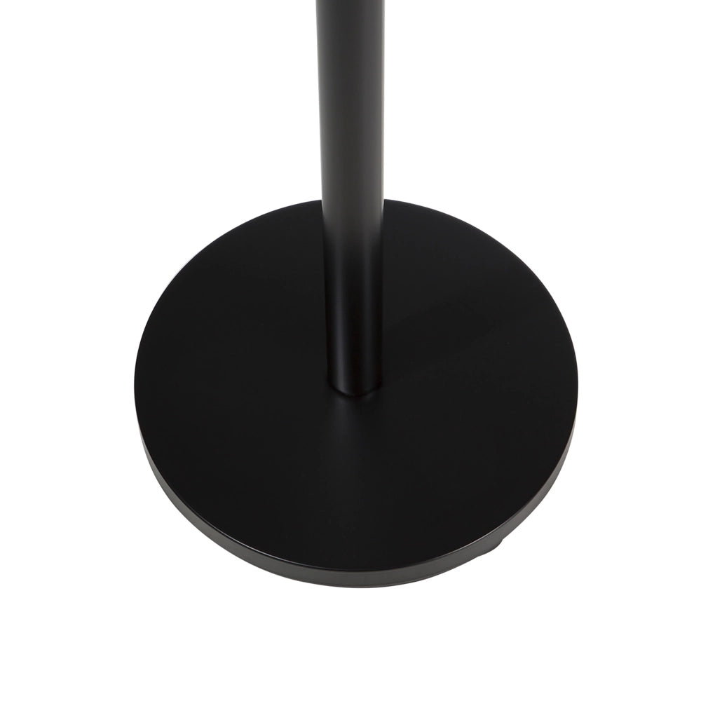 Appendiabiti da terra in legno di colore marrone e nero 170 cm ingresso soggiorno scandinavo