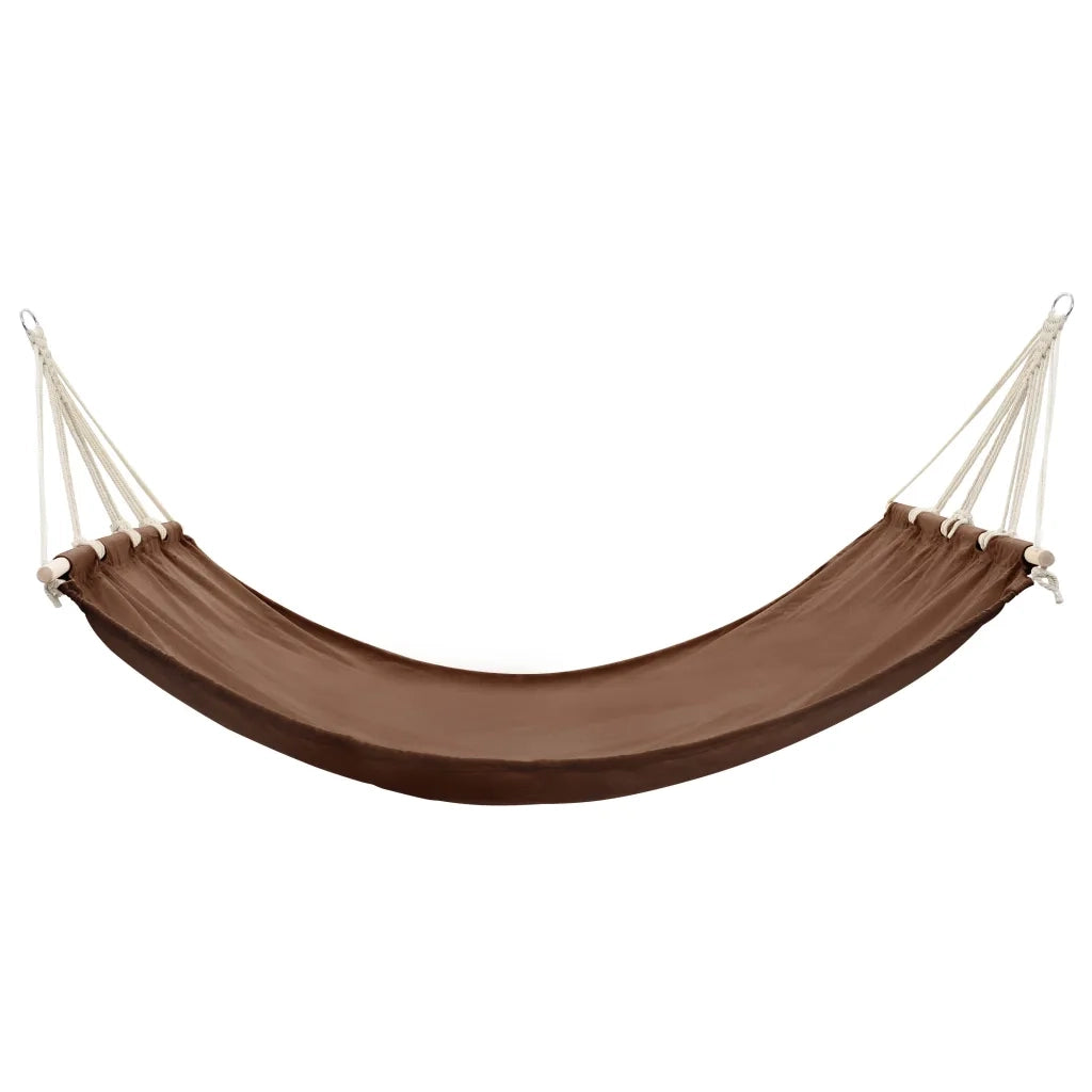 Amaca con asta 210 x 150 cm Marrone CFW3842791