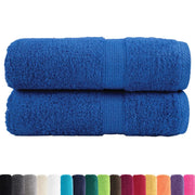 Asciugamani Premium SOLUND 2 pz Blu 30x30 cm 600 g/m² 137179