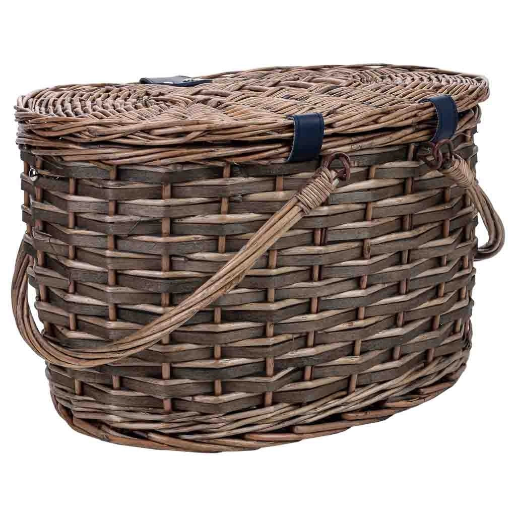 Cestino da picnic naturale (2 coperti) 40x28x25h cm