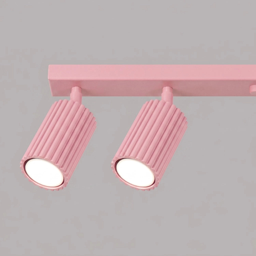 Plafoniera KARBON 6L rosa