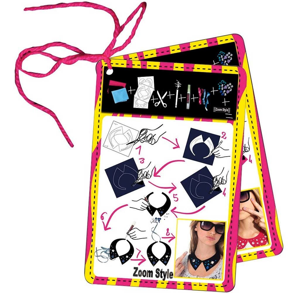 Kit Crea Colletti Gioiello Con Accessori Fashion Ragazze Giochi Preziosi