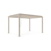 Pergola da Giardino in Acciaio Tetto Lamellare 3x4 Garda Bizzotto