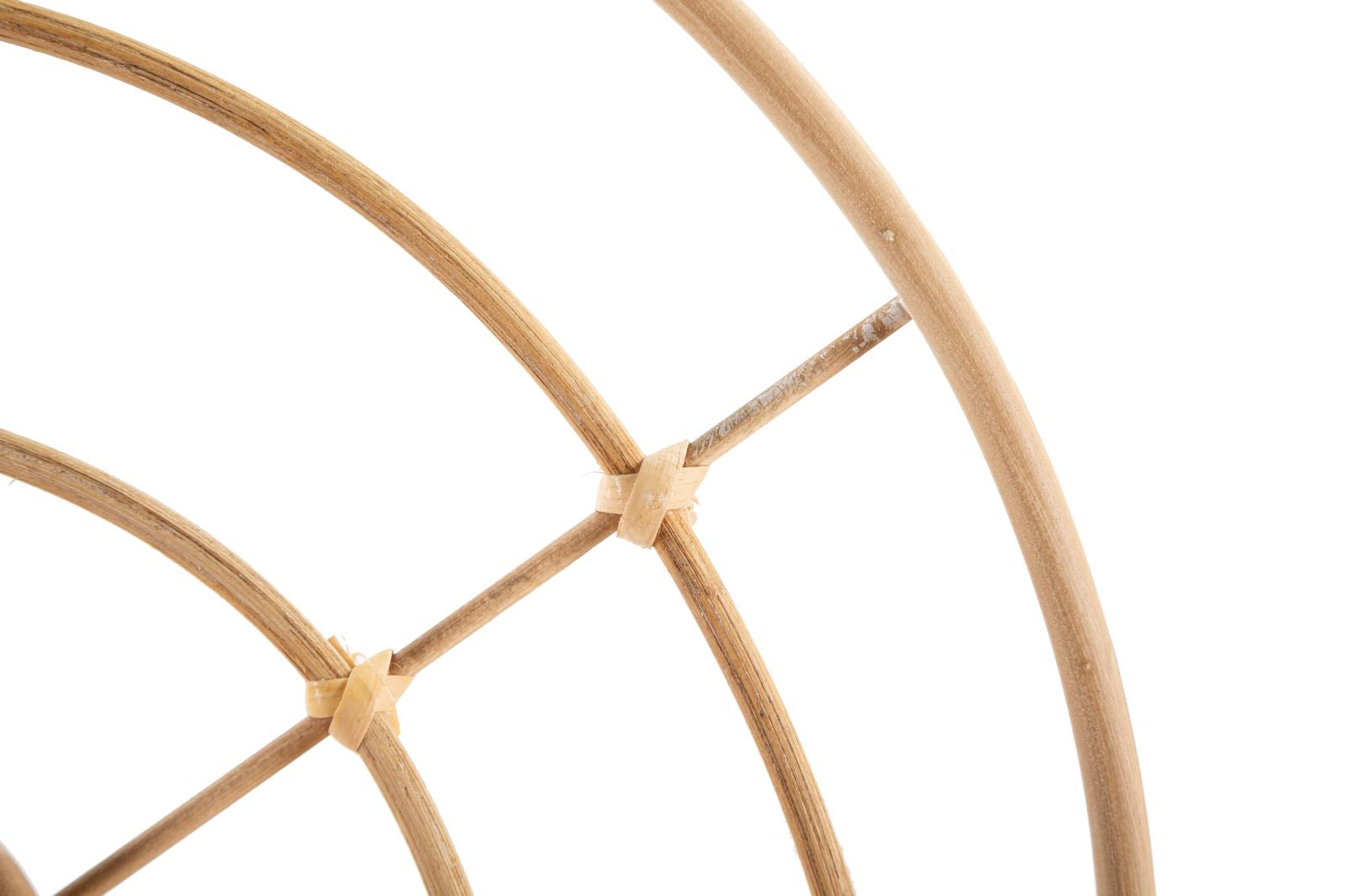 Mensola Doppia Arch 34,5x18x45,5 cm in Rattan