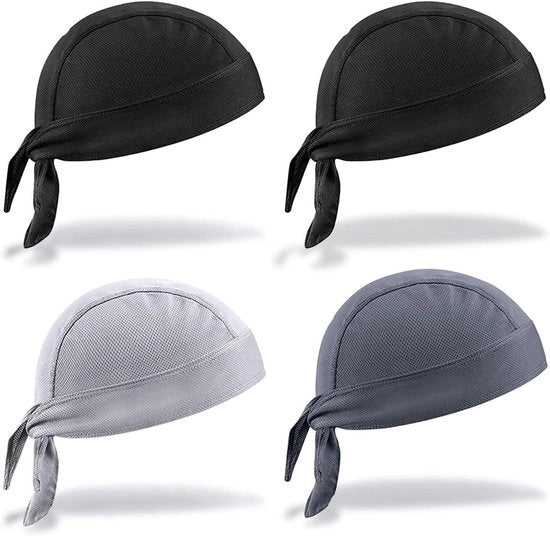 Set di 4 cappelli da baseball per uomo per attività sportive e all'aperto