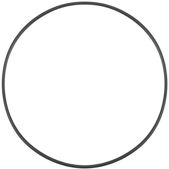 O-ring in gomma nitrile per sigillatura - diametro interno: 118-200 mm - spessore: 2,4 mm - larghezza: 2,65 mm - formato: 132 mm x 137,3 mm